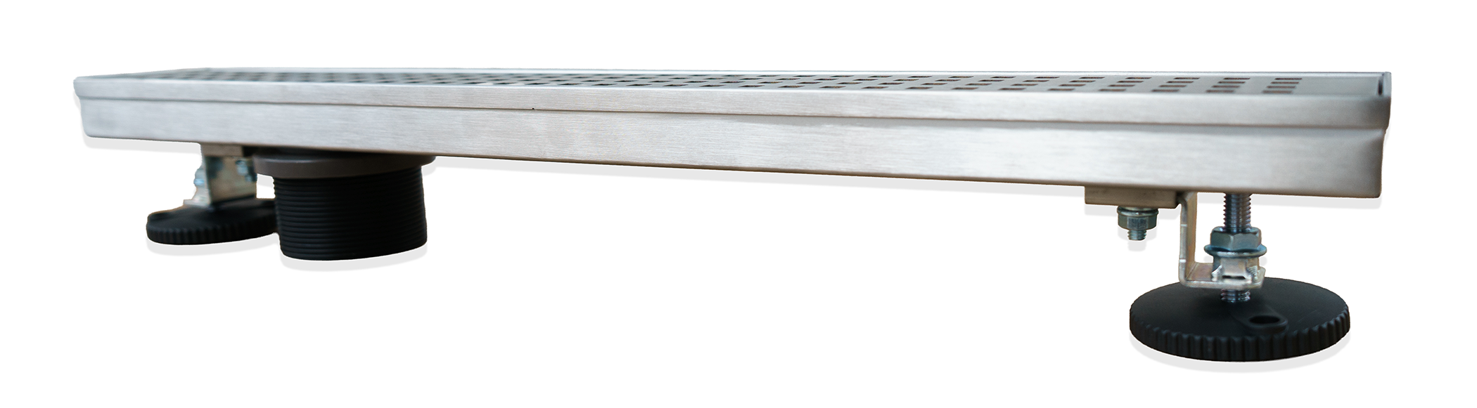 Desague de ducha - Rejilla cuadriculada lateral