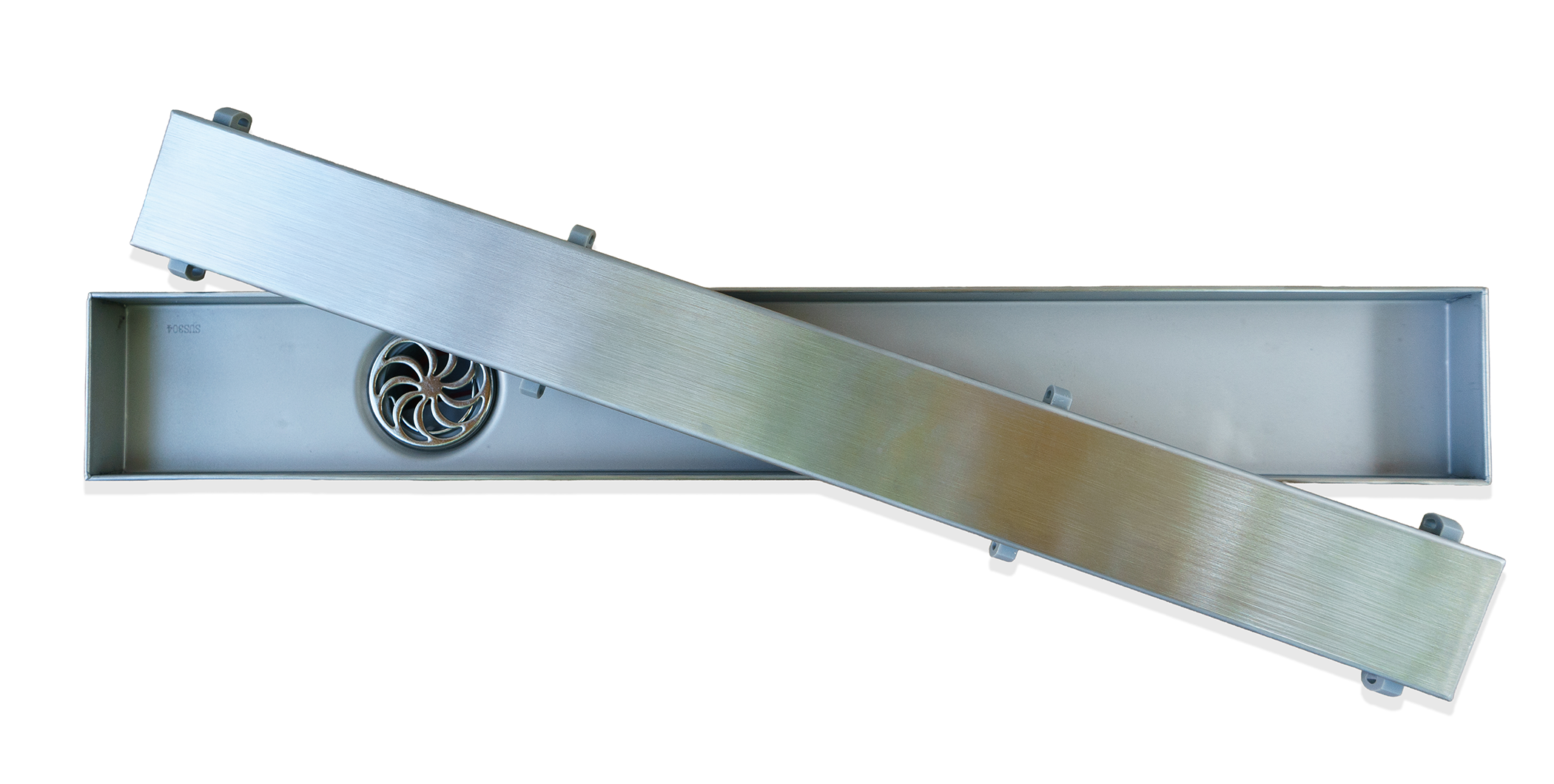 Desague de ducha lateral - Acero inoxidable reversible