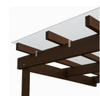 Chapas de fibra lisas traslucidas