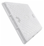 Tapa y marco camara de resina transito ligero - 2T - 60X60