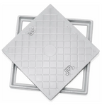 Tapa y marco camara de resina transito ligero - 2T - 60X60