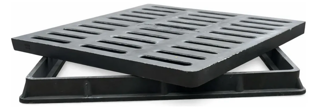 Rejilla Tapa y Marco Resina - 60x60 - Transito ligero