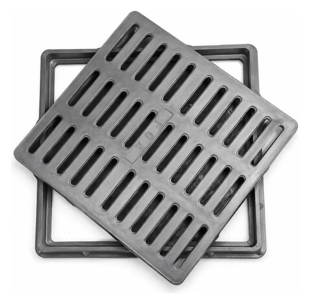 Rejilla Tapa y Marco Resina - 60x60 - Transito ligero