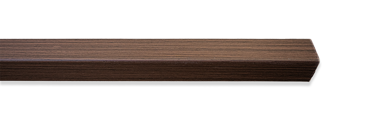 Ángulo exterior terminación WPC símil madera para interiores