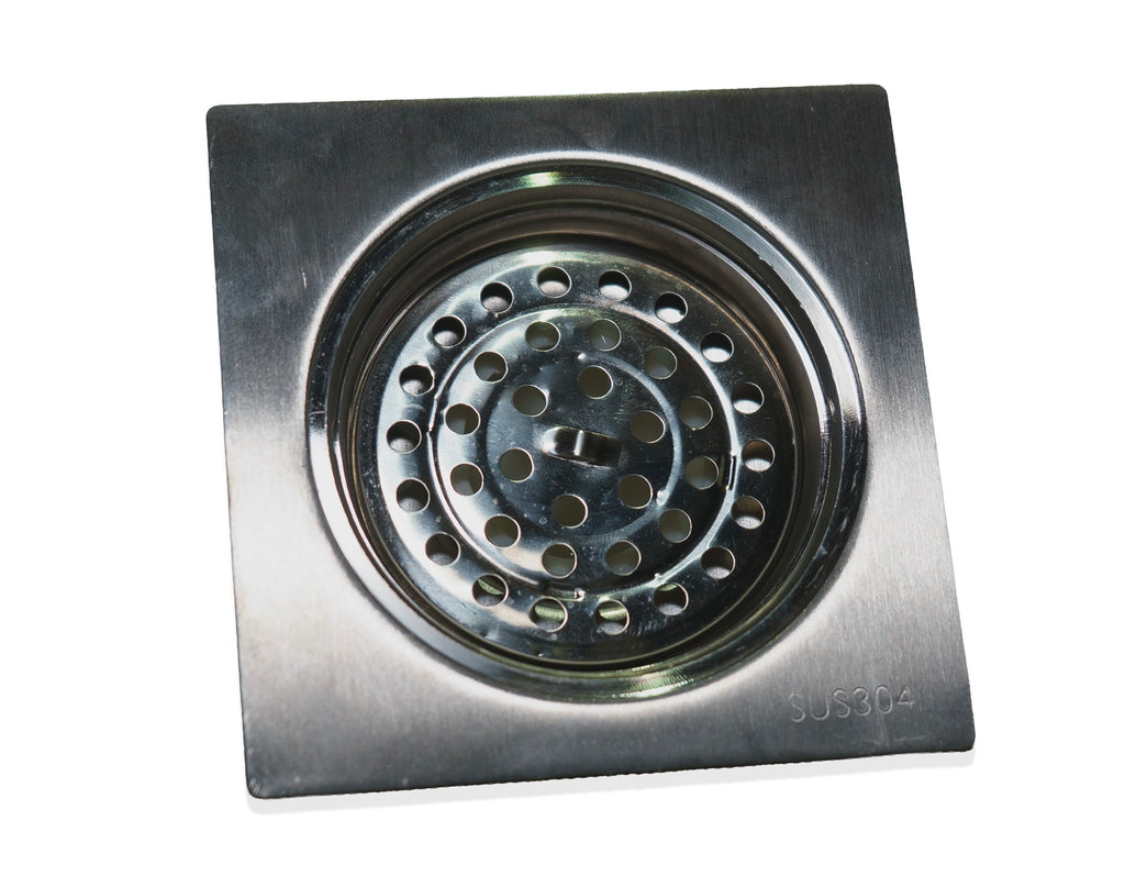 Rejilla Desagüe Sifón 10x10 - Acero Inox baño ducha resumidero