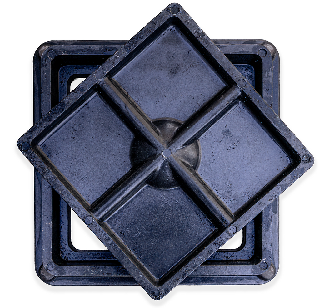 Tapa y marco camara de resina - Transito ligero - 20X20