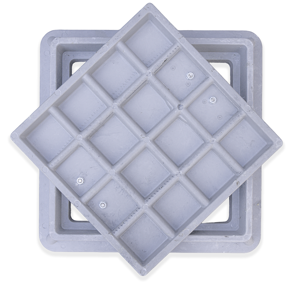 Tapa y marco camara de resina reforzada - 4T - 40X40