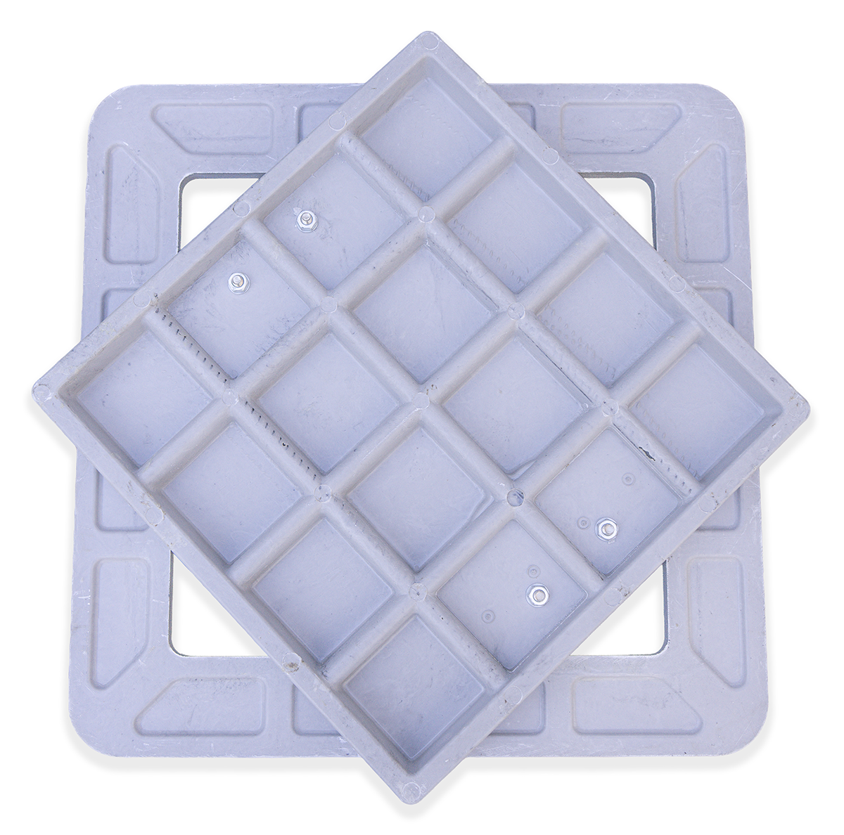 Tapa y marco camara de resina reforzada - 4T - 40X40