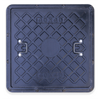 Tapa y marco camara de resina - Transito ligero - 40X40