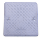 Tapa y marco camara de resina reforzada - 20T - 60X60