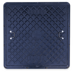 Tapa y marco camara de resina - Transito ligero - 60X60