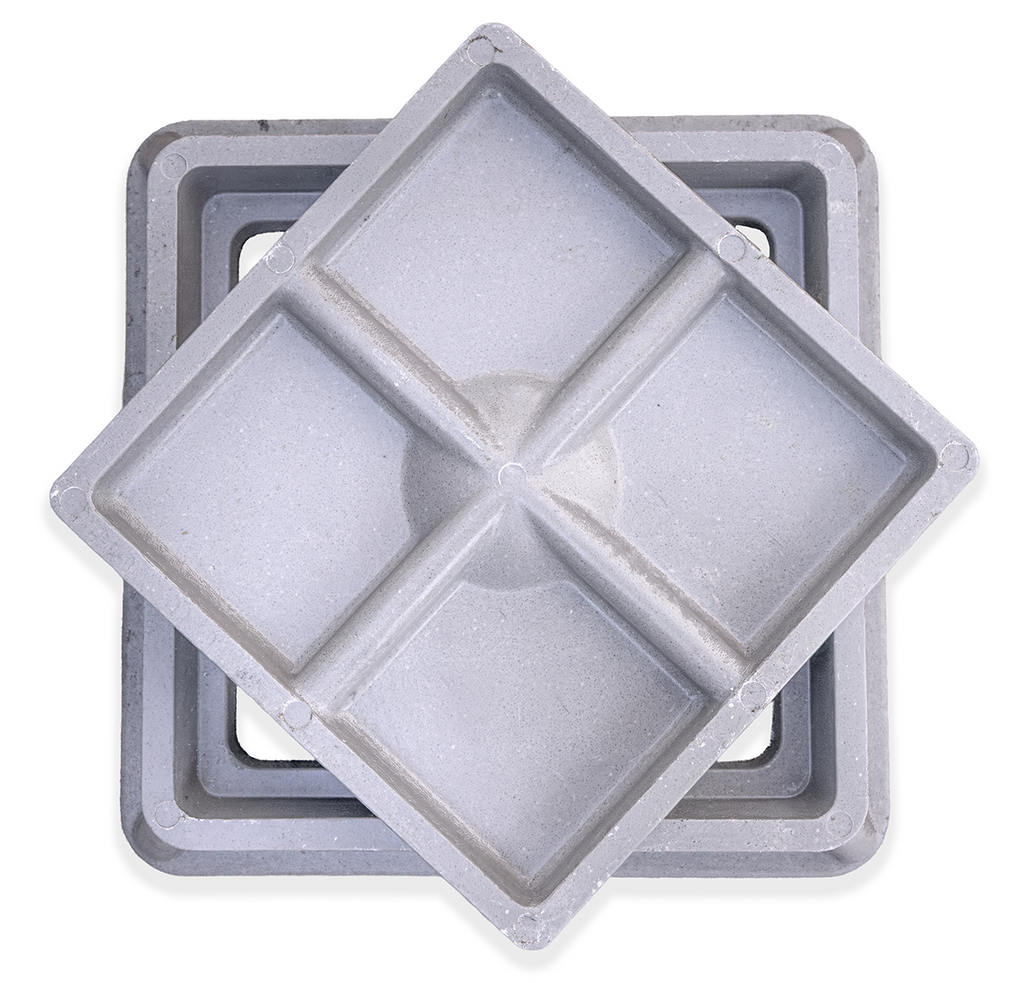 Tapa y marco camara de resina reforzada - 2T - 20X20