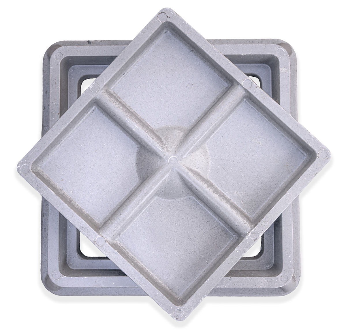 Tapa y marco camara de resina reforzada - 2T - 20X20