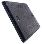 Tapa y marco camara de resina - Transito ligero - 60X60