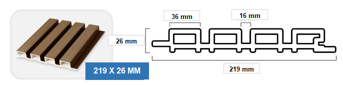 Revestimiento WPC exterior